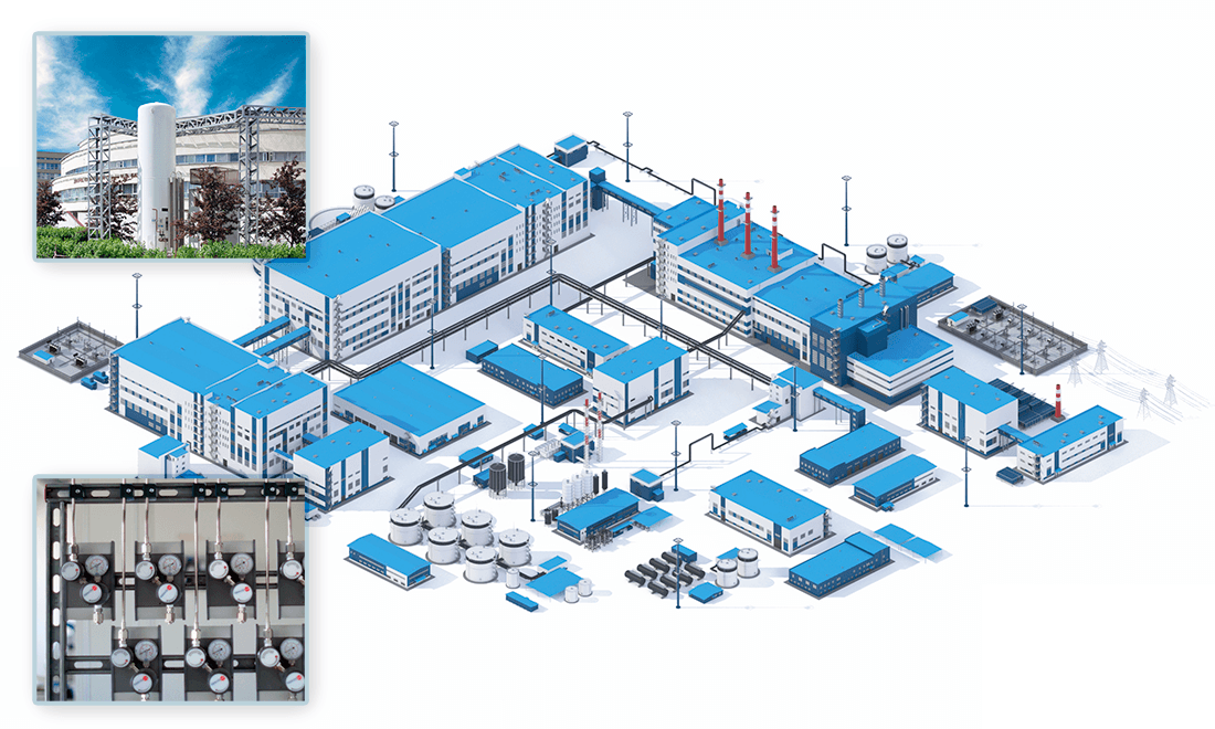 Технологическое <br>газоснабжение